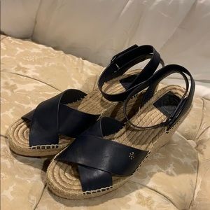 Tory Burch wedge espadrilles, brand new, 8.5